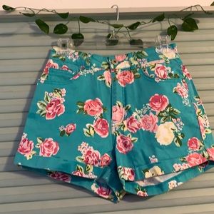 Denim mom short